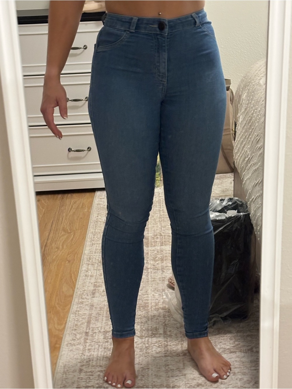 FITJEANS Dark Blue Skinny Jeans - Women